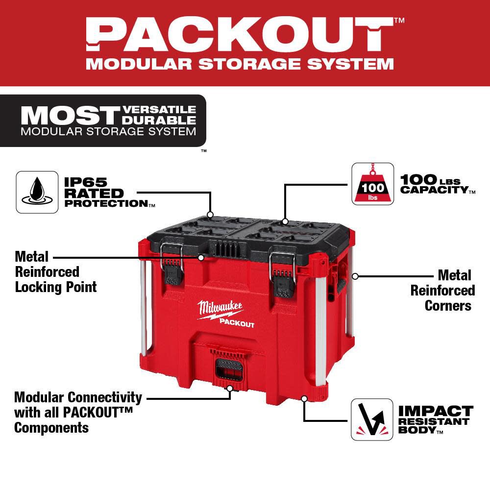 Milwaukee PACKOUT XL Tool Box 48-22-8429 from Milwaukee