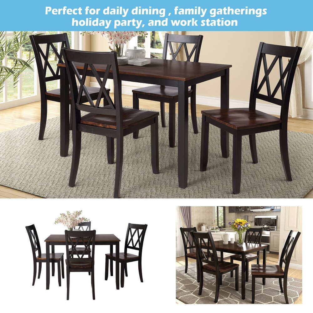 Modern Dining Table Set Home Kitchen Table and Chairs