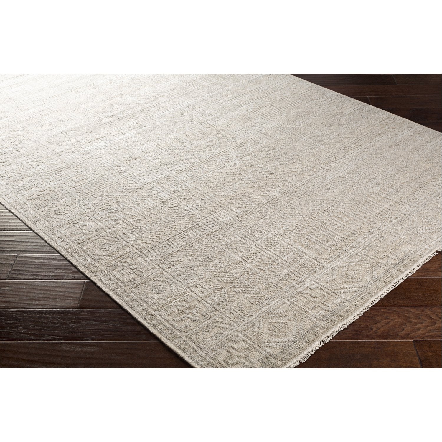 Nobility Hand Knotted Rug in Beige