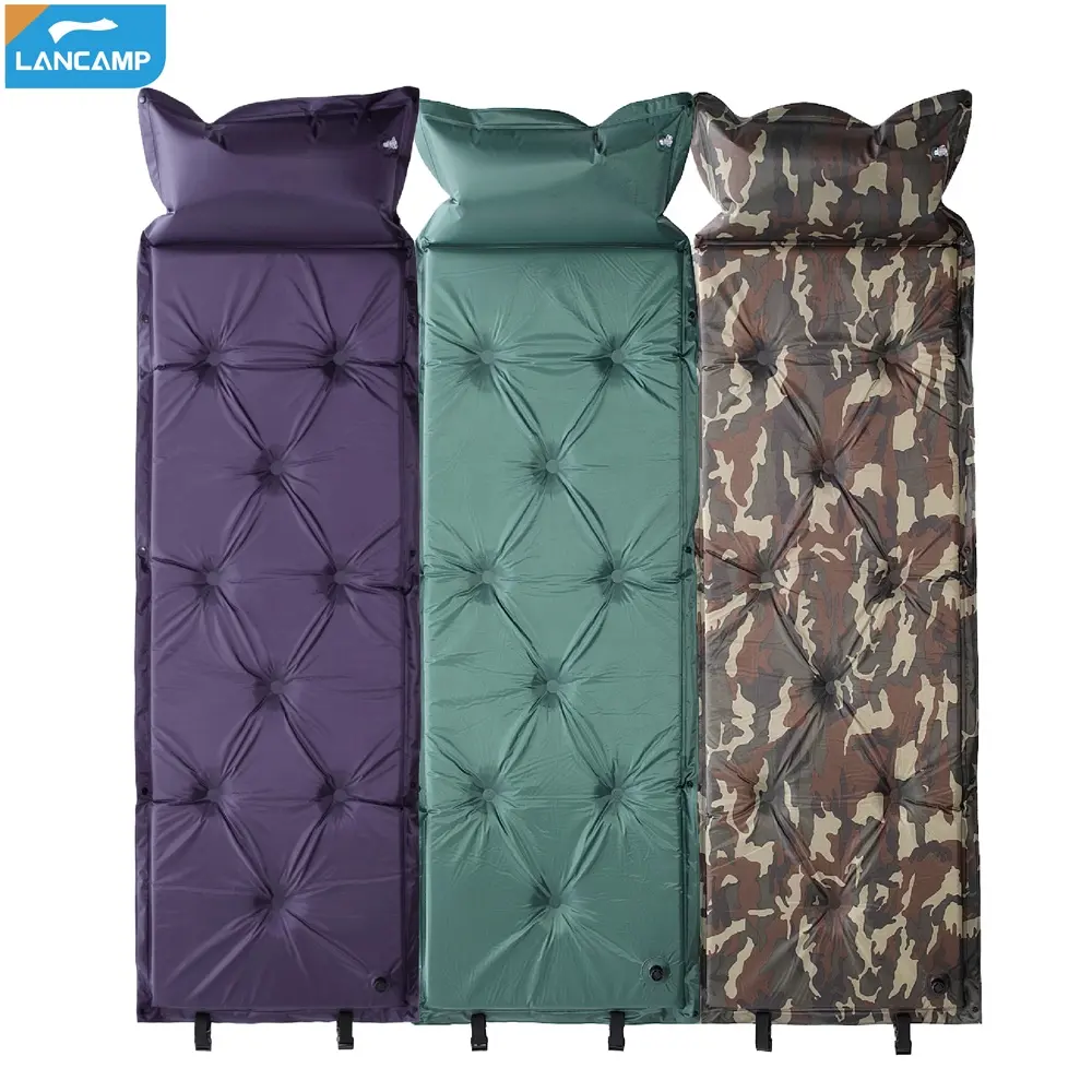 Outdoor Camping Mattress Foam Self Inflating Sleeping Pad Mat Blanket Waterproof Lightweight Sleeping Camping Mat