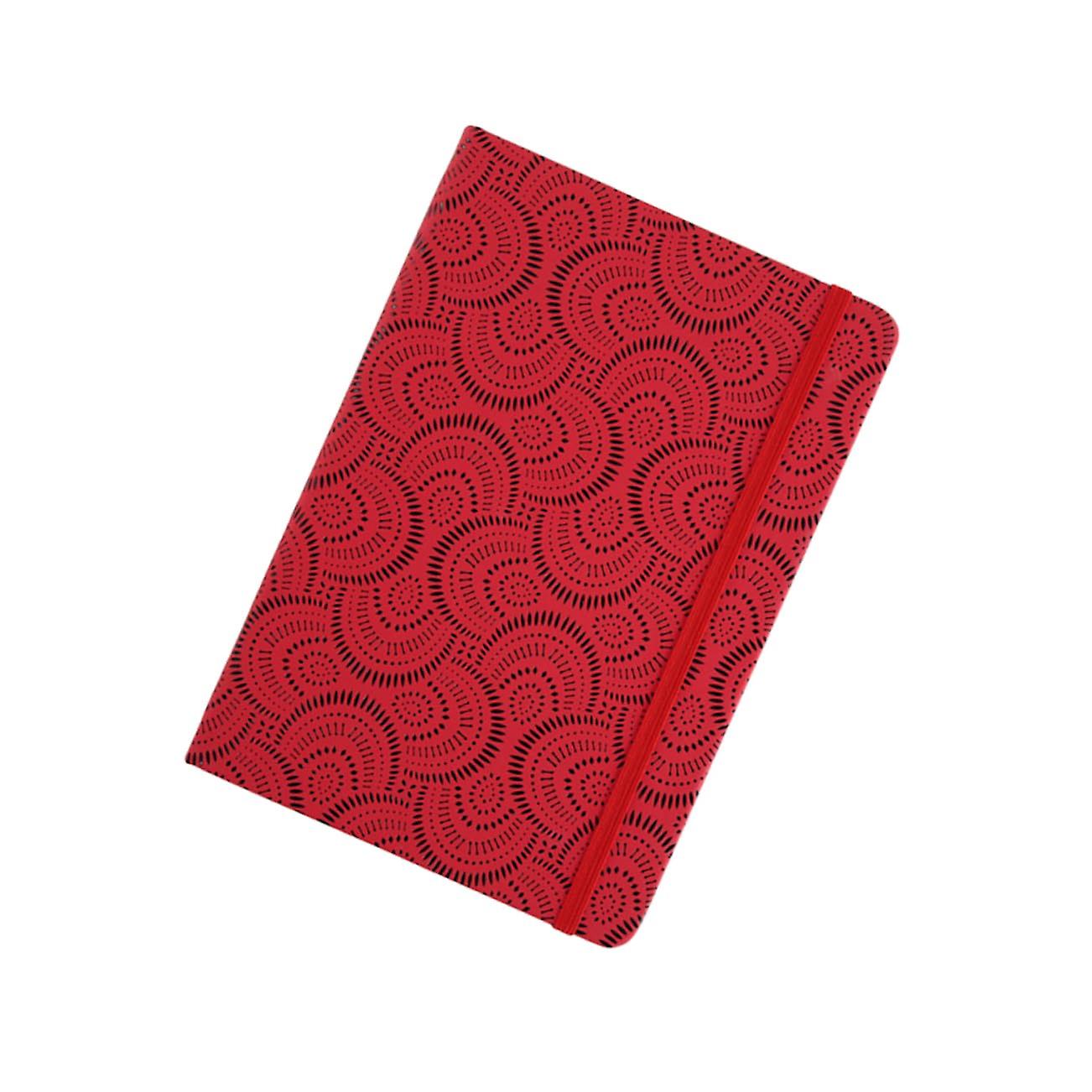 Operitacx Business Notebook Business Notebook Writing Notepad Pu Notebook Diary Notebook A5 Red Pu Journal Notepad Pu Notebook