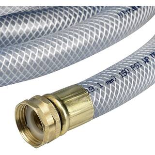 Underhill UltraMax Clear Premium 1 in. x 100 ft. Heavy-Duty Garden Water Hose H10-100C