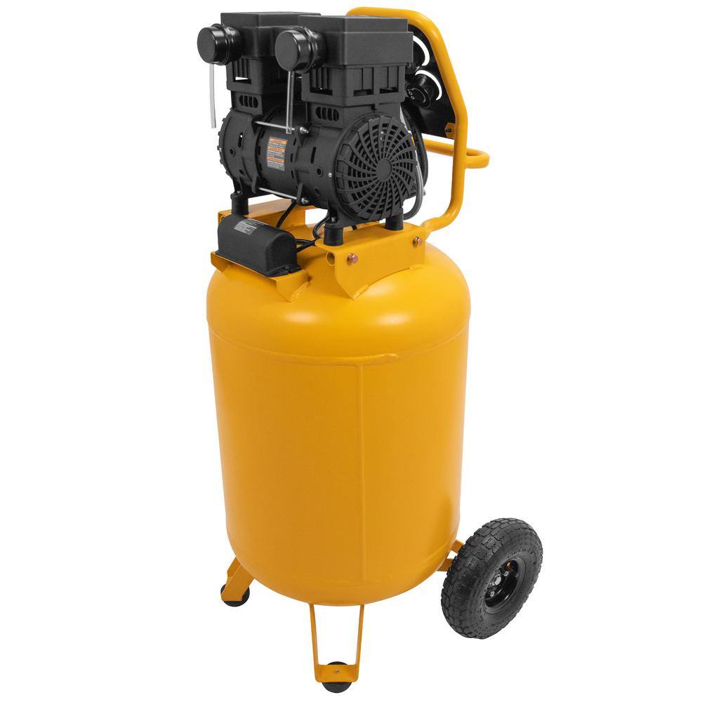 DW 26 Gal. 1. 5HP 150 PSI Portable Electric Ultra Quiet Air Compressor DXCMSAC426