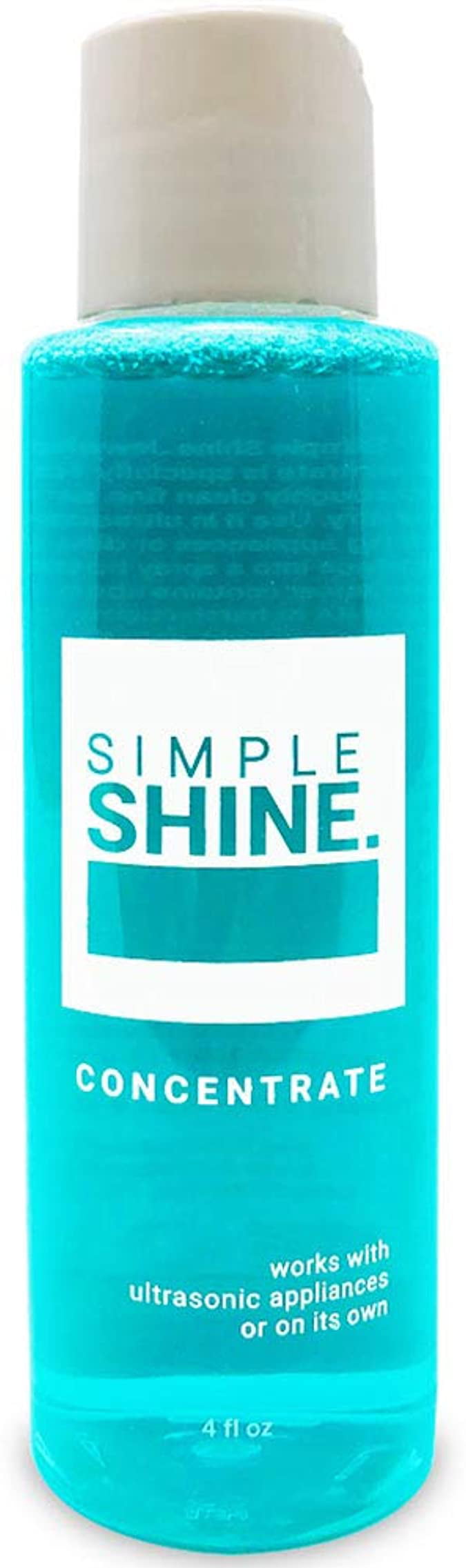 Simple Shine Gentle Jewelry Cleaner Concentrate Liquid for Ultrasonic Cleaners Non-Toxic