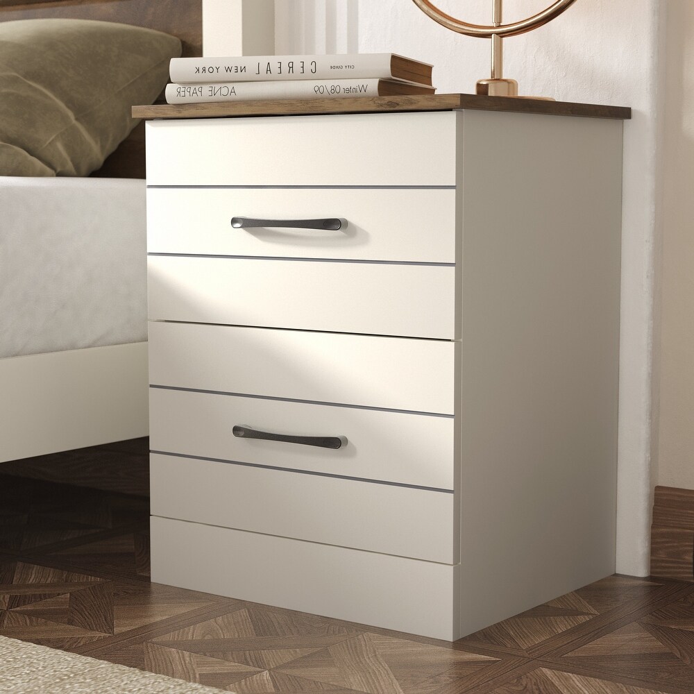 Elis 2 Drawers Nightstand