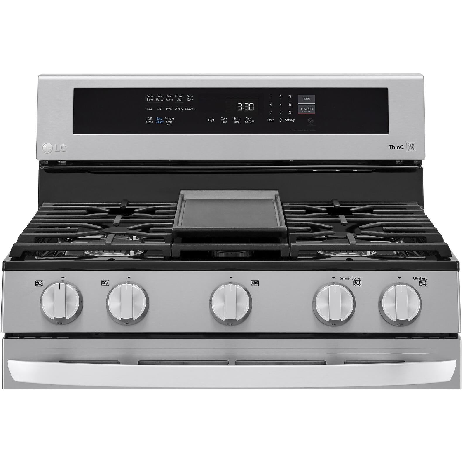 LG 30-inch Freestanding Gas Range with True Convection Technology LRGL5825F