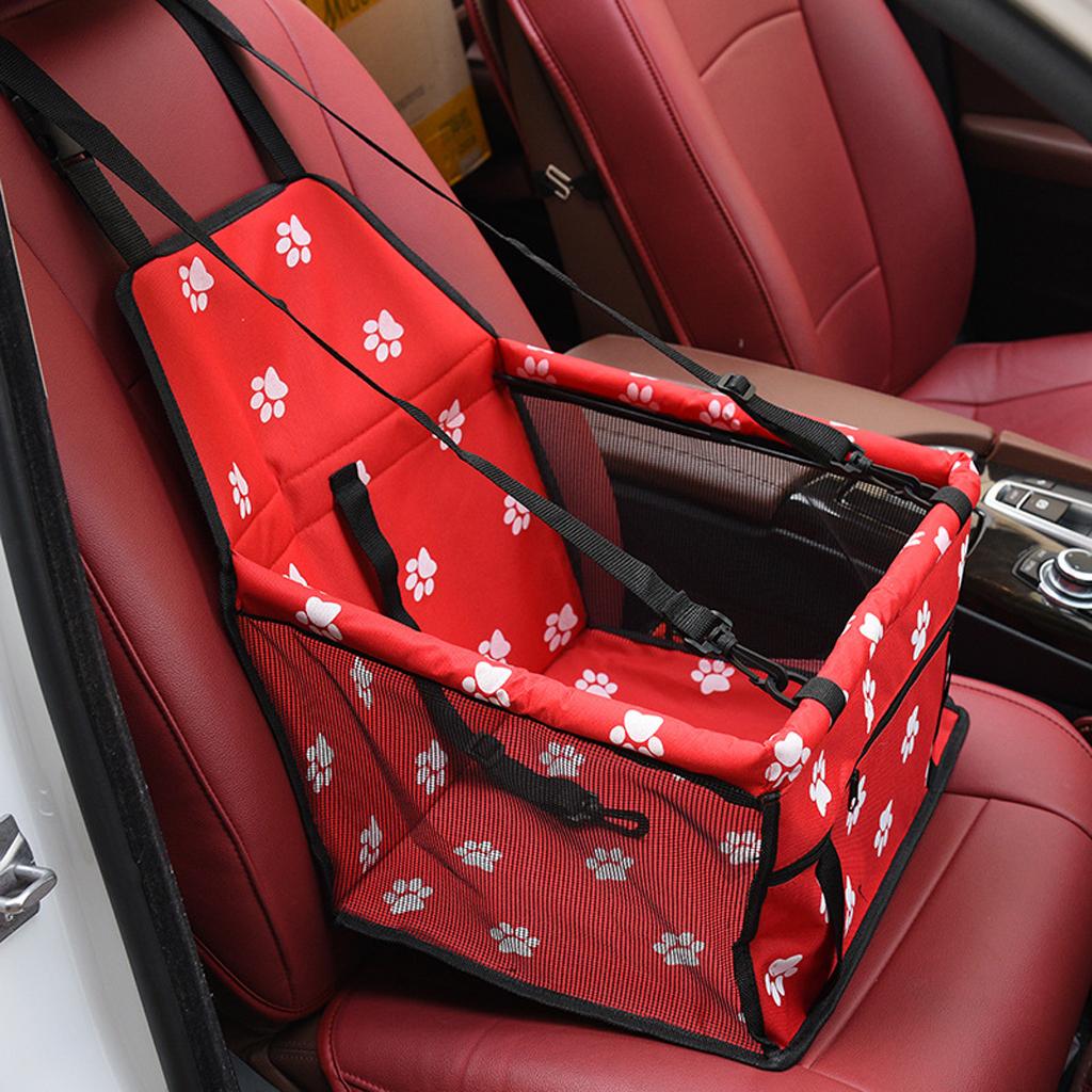 ， Pet Carrier Cover with - Waterproof Bag， Cushion Mat Red