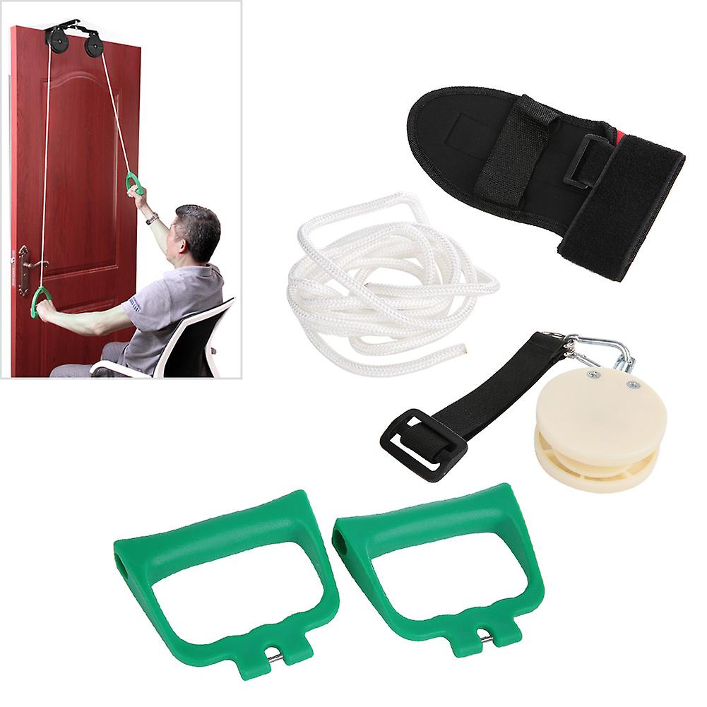 Shoulder Rehabilitation Training Kit Exercise Pulley Trainer Home Use