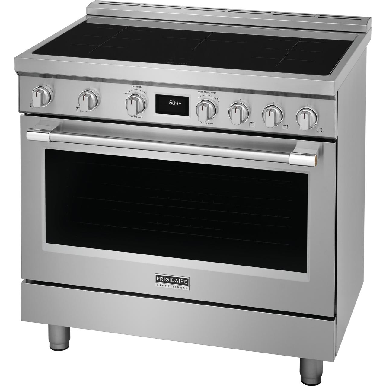 Frigidaire Professional 36-inch Freestanding Induction Range with Convection Technology PCFI3670AF