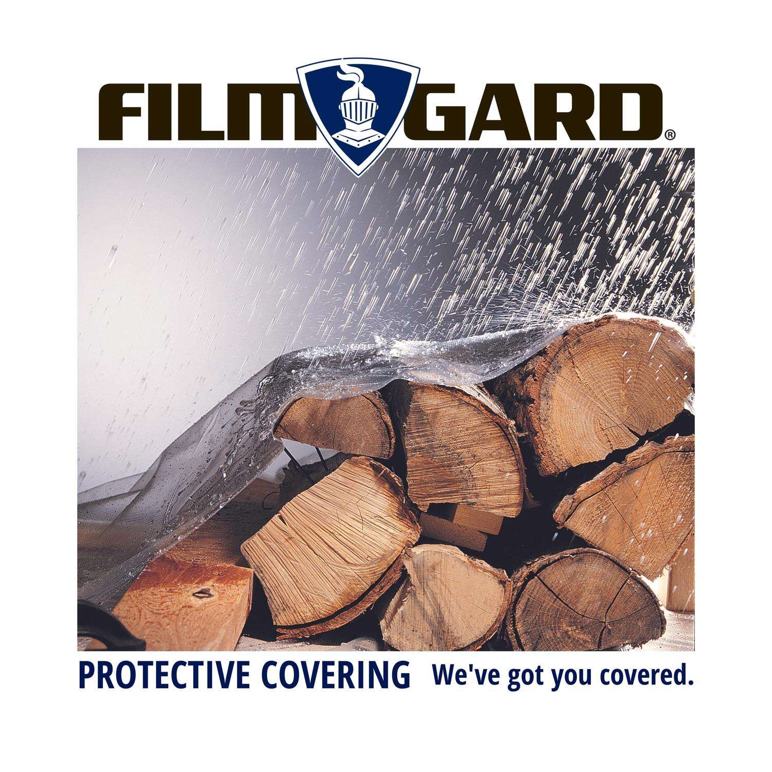 Film-Gard Plastic Sheeting 4 mil X 10 ft. W X 25 ft. L Polyethylene Clear 1 pk