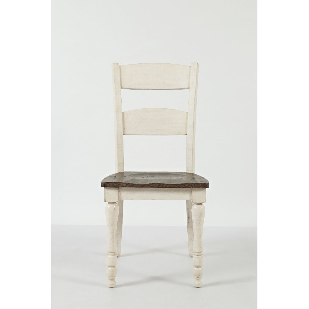 Loft White Ladderback Dining Chair