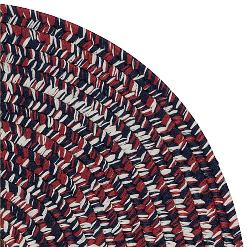 Porch   Den Rockspring Braided Polypropylene Indoor/ Outdoor Oval Rug