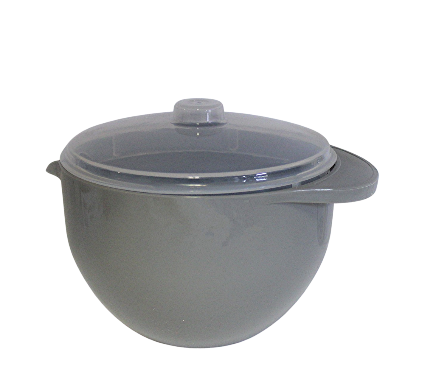 Microwave Soup and Stew Maker Microwave Bowl with Spout and Splash Cover 1.2 Liter