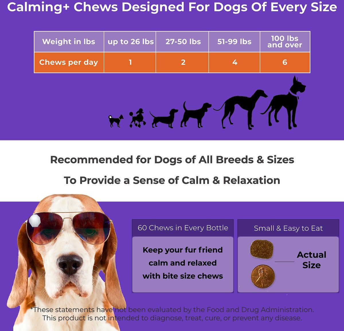 PawMedica Calming+ Soft Chew Calming Supplement for Dogs