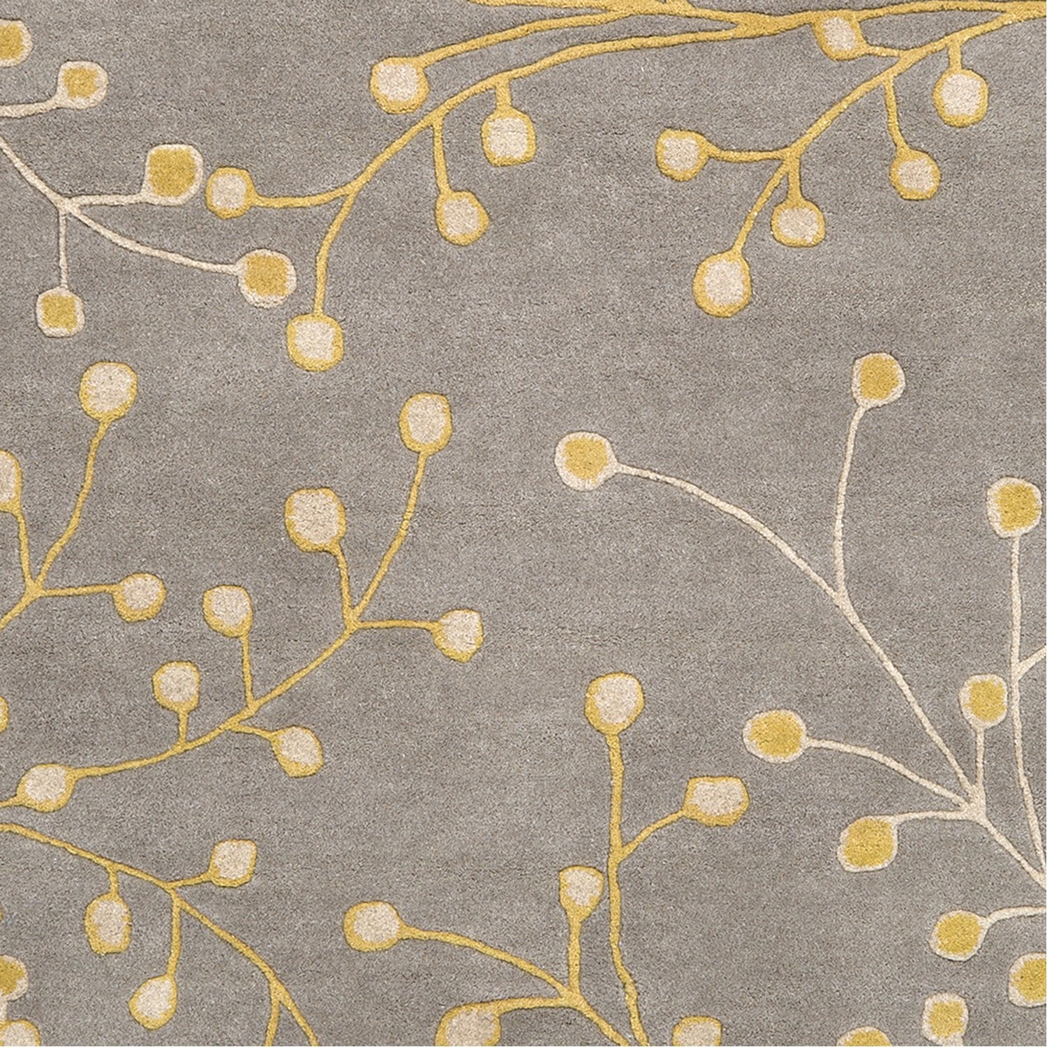 Athena Rug in Taupe & Mustard