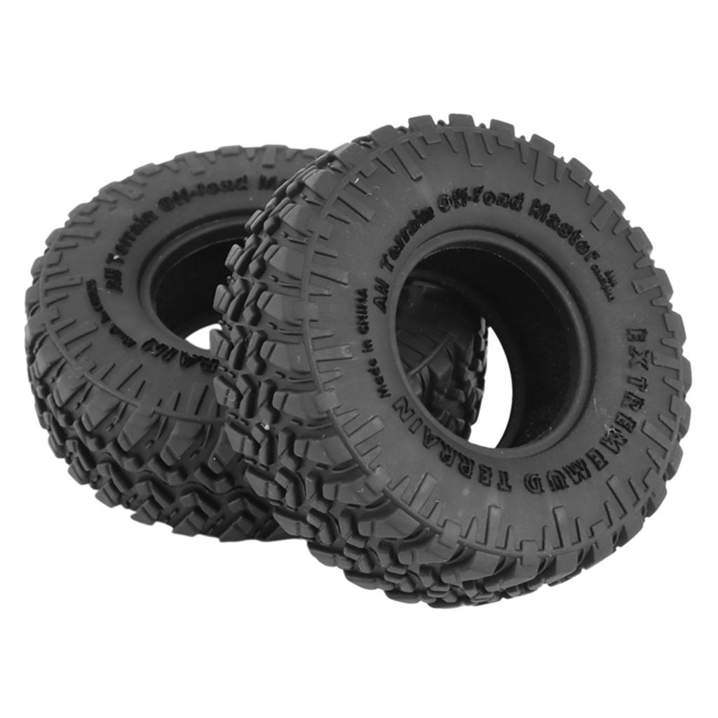 Super Soft Sticky 1.0 Crawler Tires 52*19mm for 1/18 1/24 RC Crawler Car Axial SCX24 FMS FCX24 AX24 Upgrade (T1011)