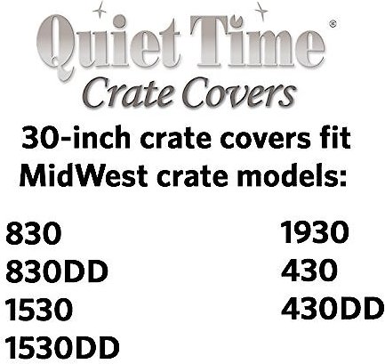 MidWest Quiet Time Crate Cover