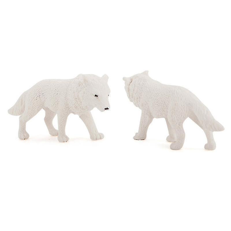 Set Of 18 Mini Polar Animals Statue Pvc Antarctic Desktop Figure Doll Micro Landscape Decoration For