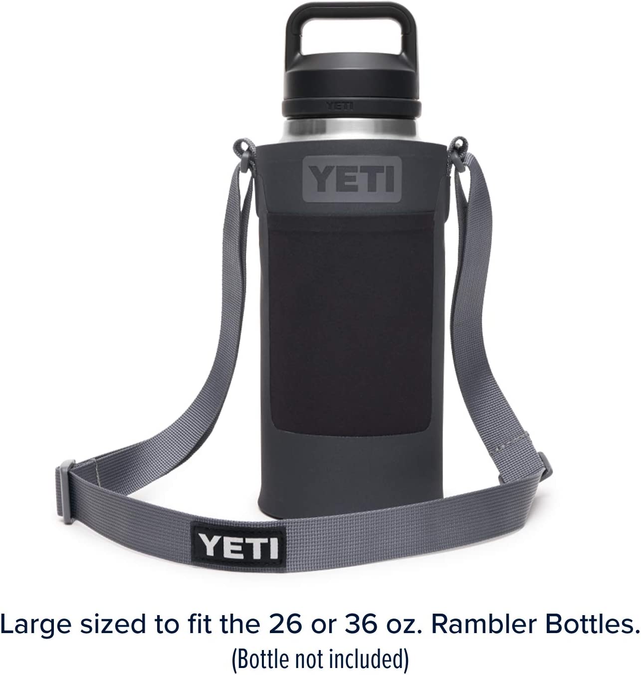 YETI Rambler Bottle Sling， Charcoal