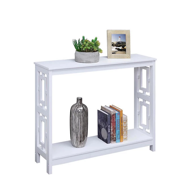 Convenience Concepts Town Square Console Table with Shelf