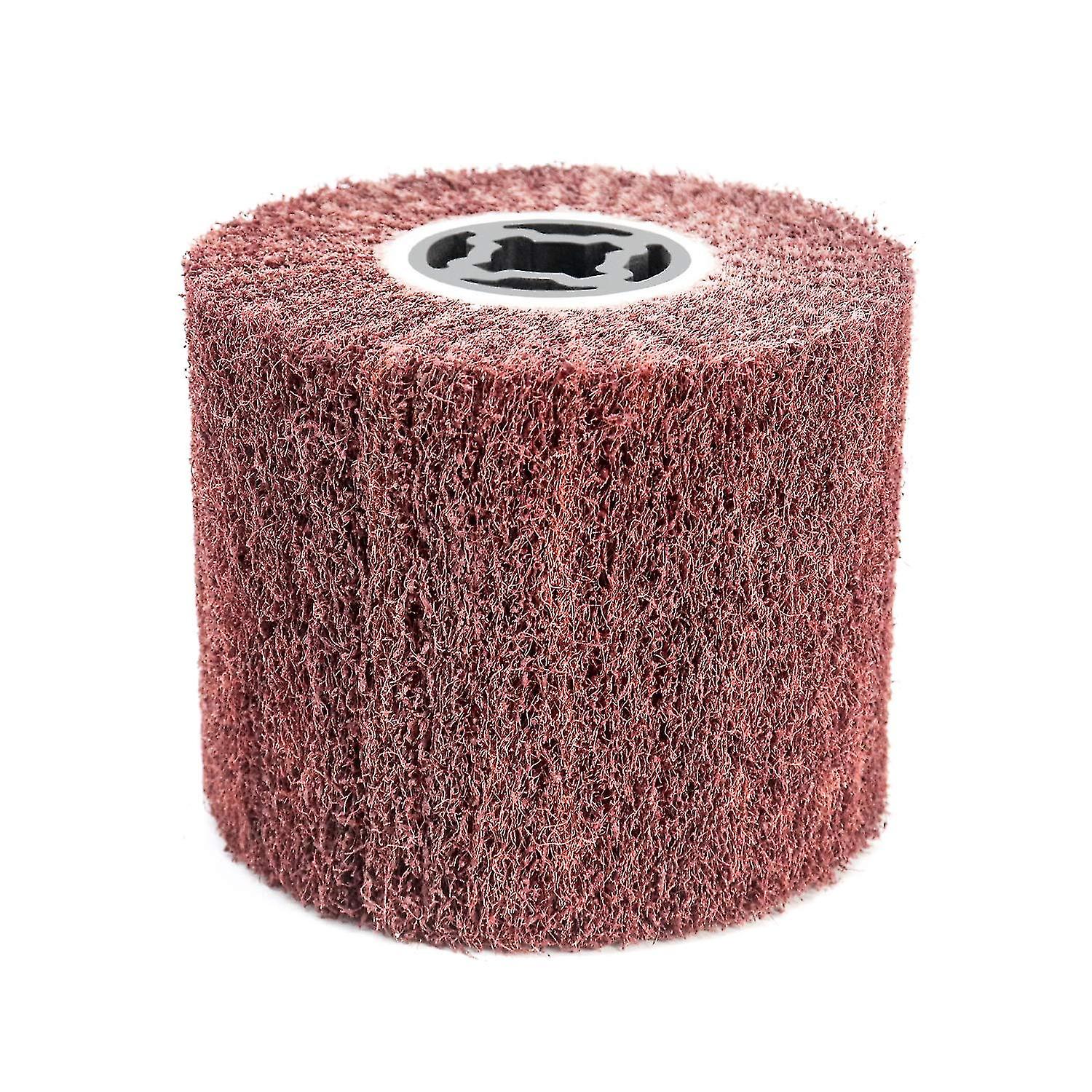 Abrasive Brush Synthetic Fiber Brush For Exterior Restorer， 120x100x19mm， Grit 60