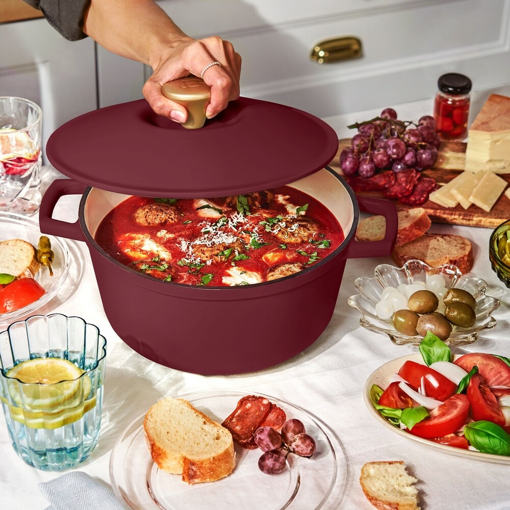 5 Quart Cast Iron Round Dutch Oven