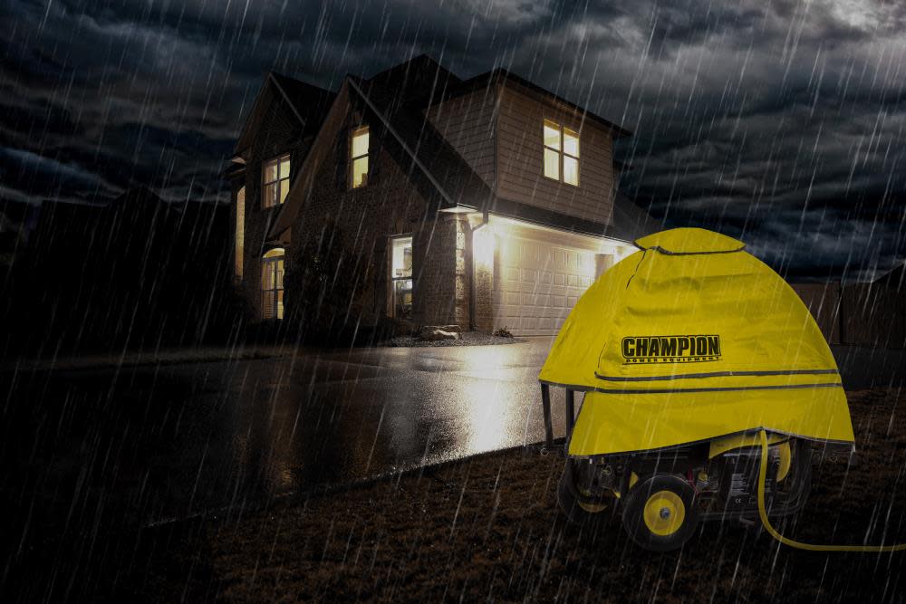 Storm Shield Severe Weather Portable Generator Cover by GenTent® for 3000 to 10，000-Watt Generators ;