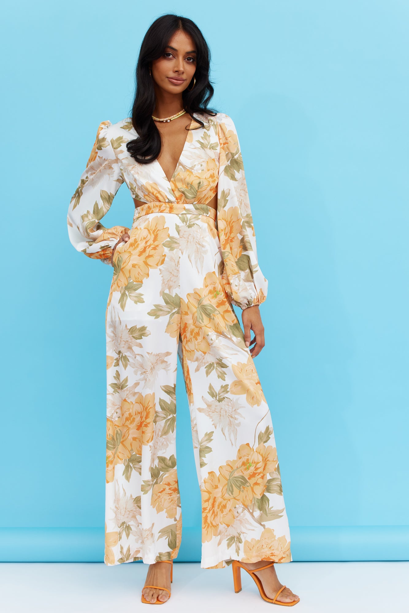 Memorised You Jumpsuit Floral