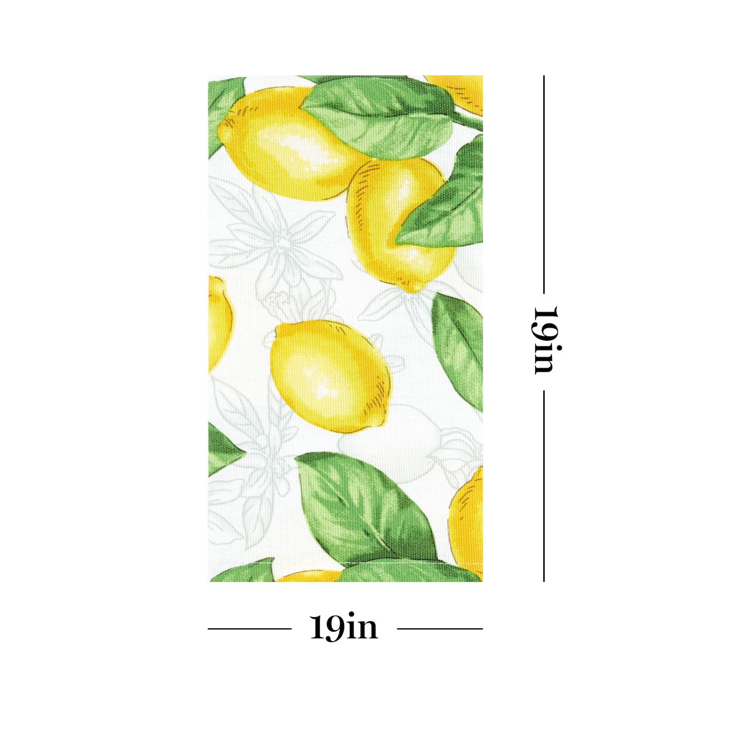 Martha Stewart Lots of Lemons Dinner Napkin 4-pk.