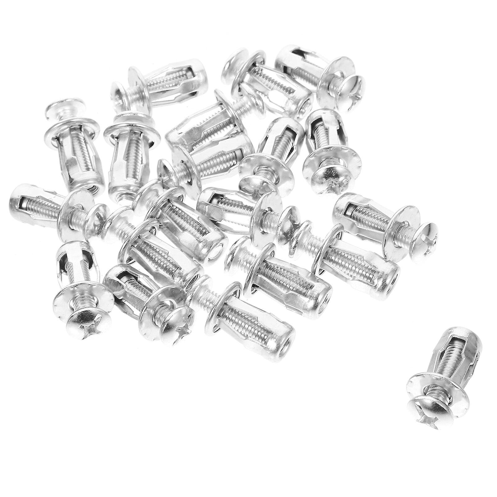 20 Sets Hollow Door Anchor Expansion Nut With Screw Fixing Nut Door Screw