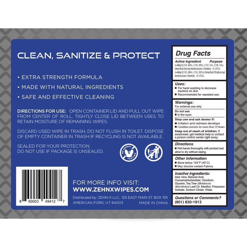 ANTISEPTIC SANITIZ WIPES