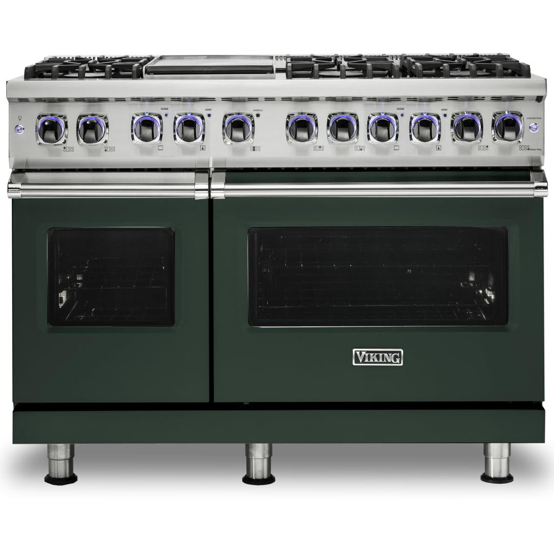 Viking 48-inch Freestanding Dual-Fuel Range with Elevation Burners CVDR7482-6GBF