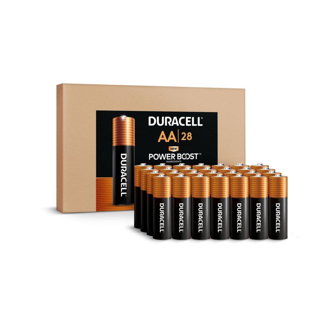 Duracell Coppertop AA Batteries Double A Alkaline Batteries (Pro Pack) (28-Pack) 004133304571