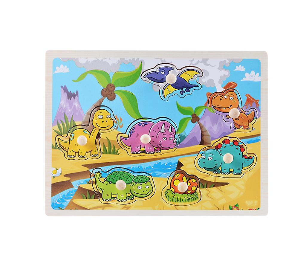 Orchard Toy Dianosour Wooden Puzzle Board