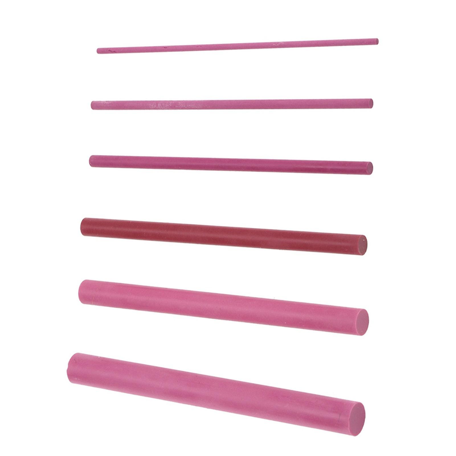 6 Pcs 3000 Grits Ruby Polishing Oil Stone Sharpener Sharpening Stone Whetstone Tool Set