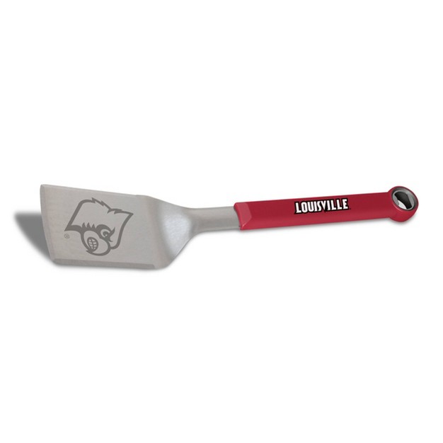 Ncaa Louisville Cardinals Stainless Steel Bbq Spatula With Bottle Opener