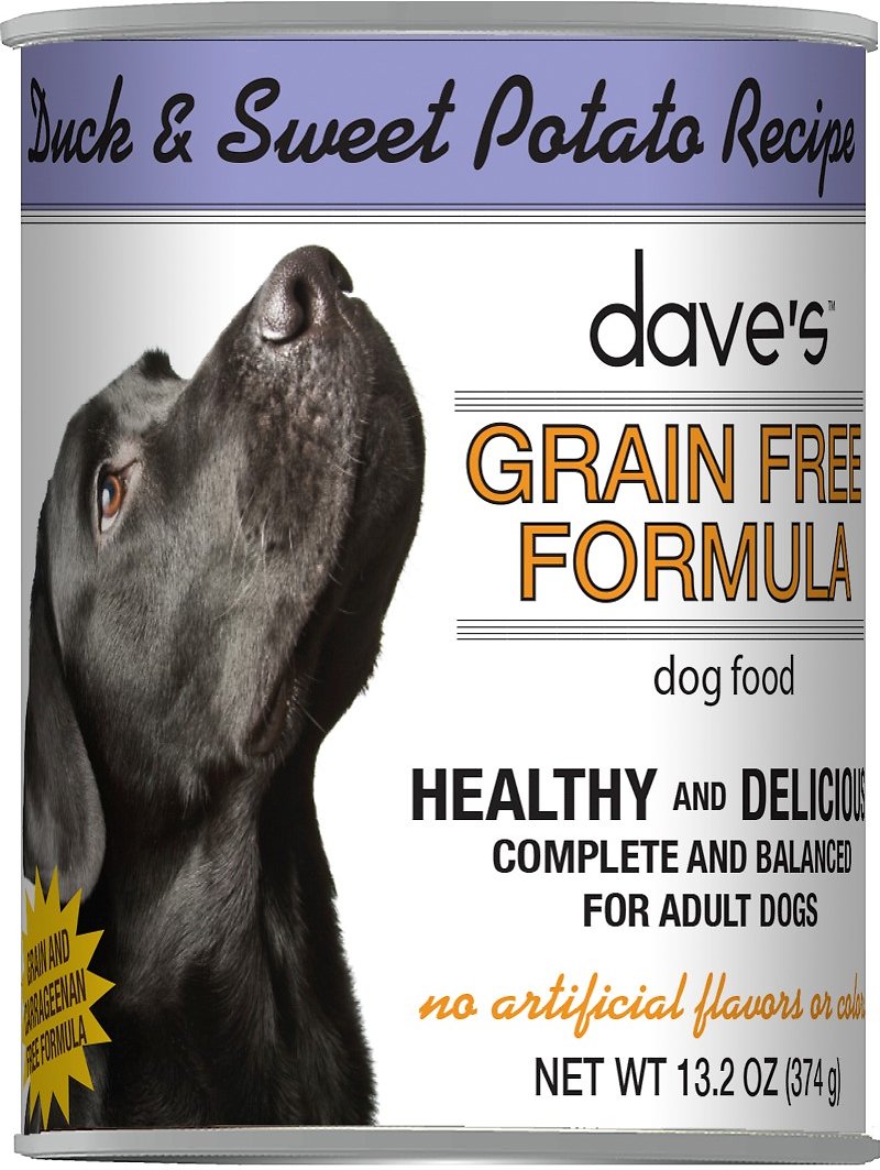 Dave’s Duck and Sweet Potato Grain Free Wet Dog Food