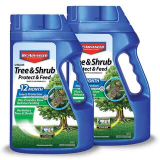 BIOADVANCED 4 lbs. Ready-to-Use Tree and Shrub Protect and Feed Granules (2-Pack) 701709U