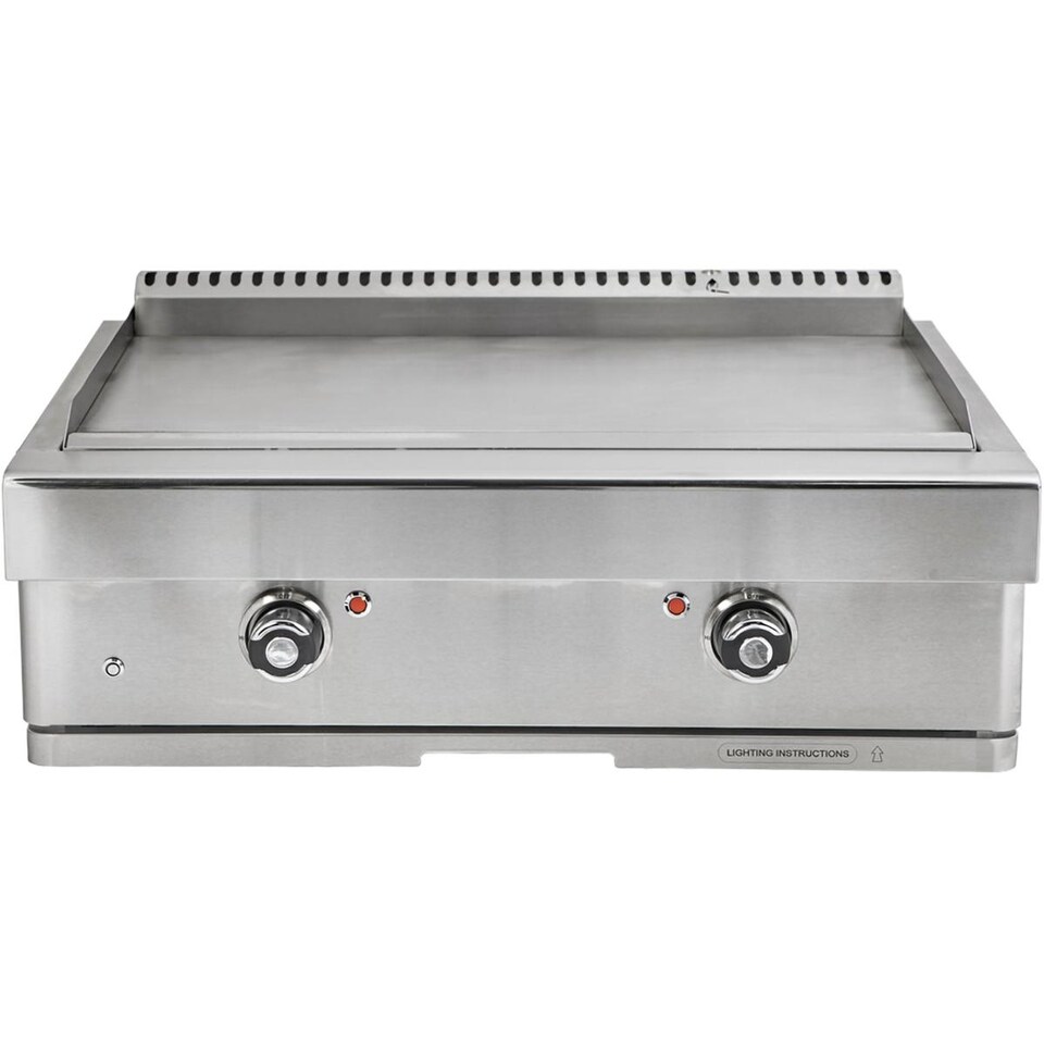 Turbo 32-Inch 2-Burner Propane Gas Teppanyaki