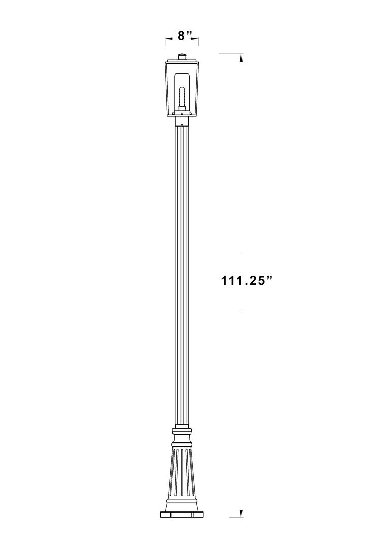 Z-Lite 594PHMR519PBK