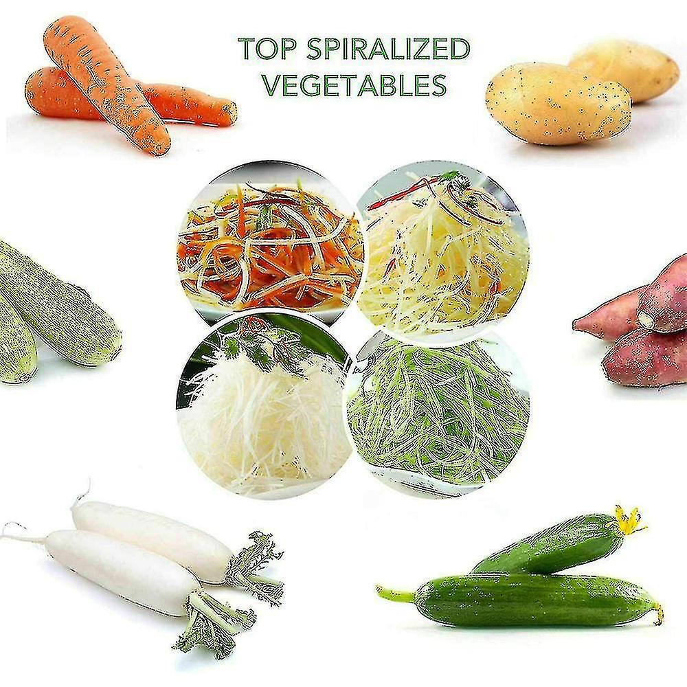 Slicer Cutter Chopper Spiralizer Shred Fruit Spiral Twister Kitchen