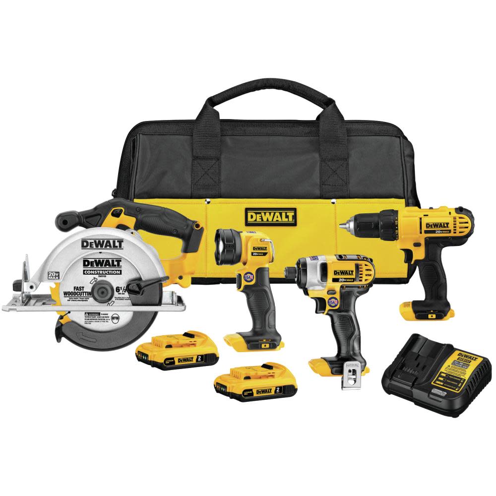 DEWALT 20V4 Tool Kit DCK466D2 from DEWALT