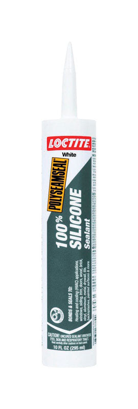 SILCONE SEALANT WHT 10OZ