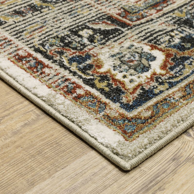 StyleHaven Valor Traditional Medallion Area Rug