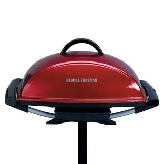 George Foreman IndoorOutdoor Grill Red GFO201R-T