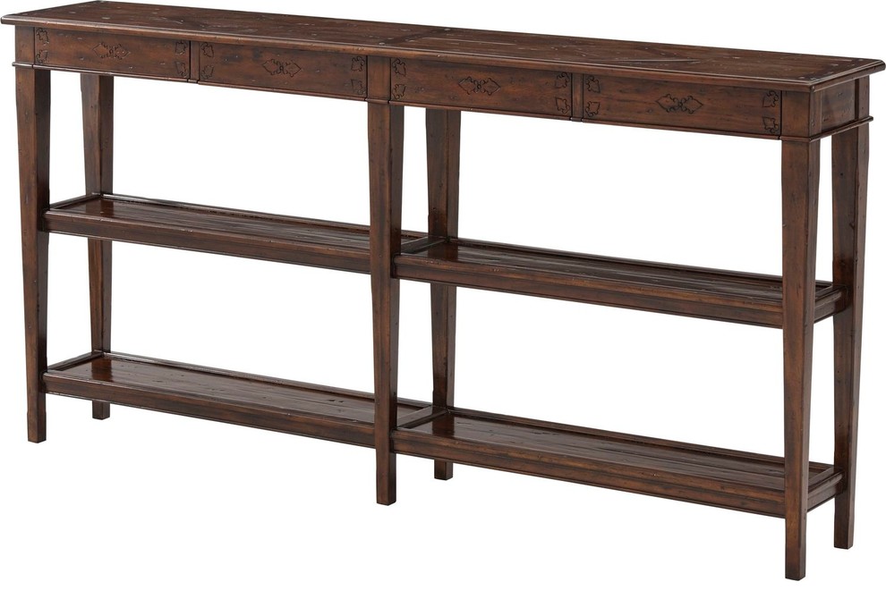 Theodore Alexander Castle Bromwich Village Console Table  CB53002   Transitional   Console Tables   by Unlimited Furniture Group  Houzz