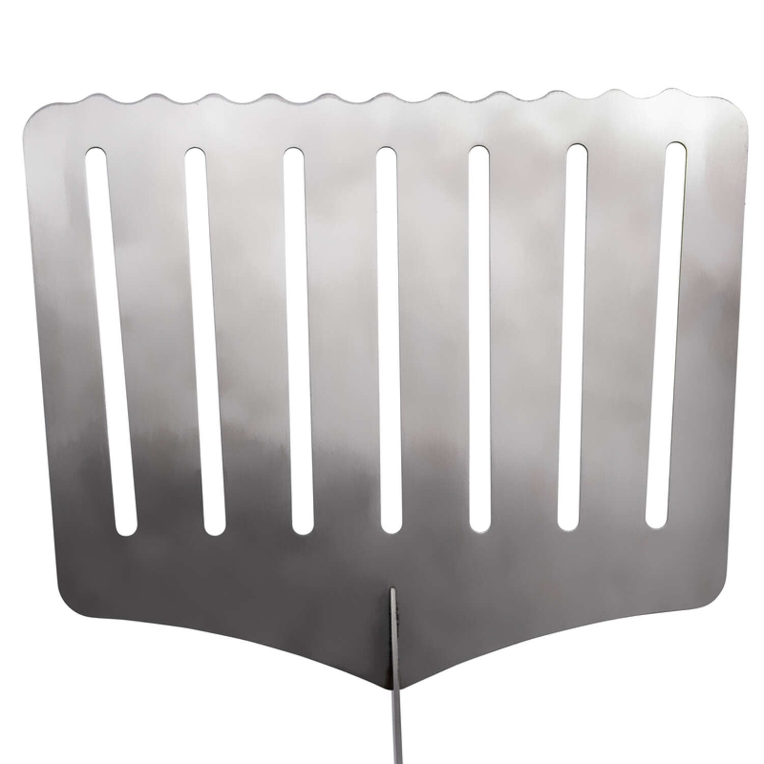 Oklahoma Joes Stainless Steel Black/Silver Grill Spatula 1 pc