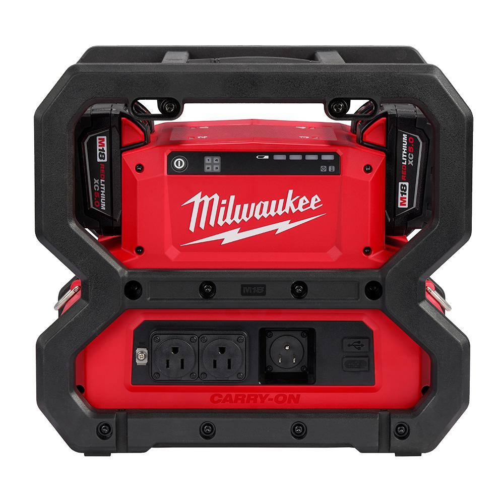 MW M18 18V Lithium-Ion Cordless 3600-Watt1800-Watt Battery Powered Power Supply 2845-20