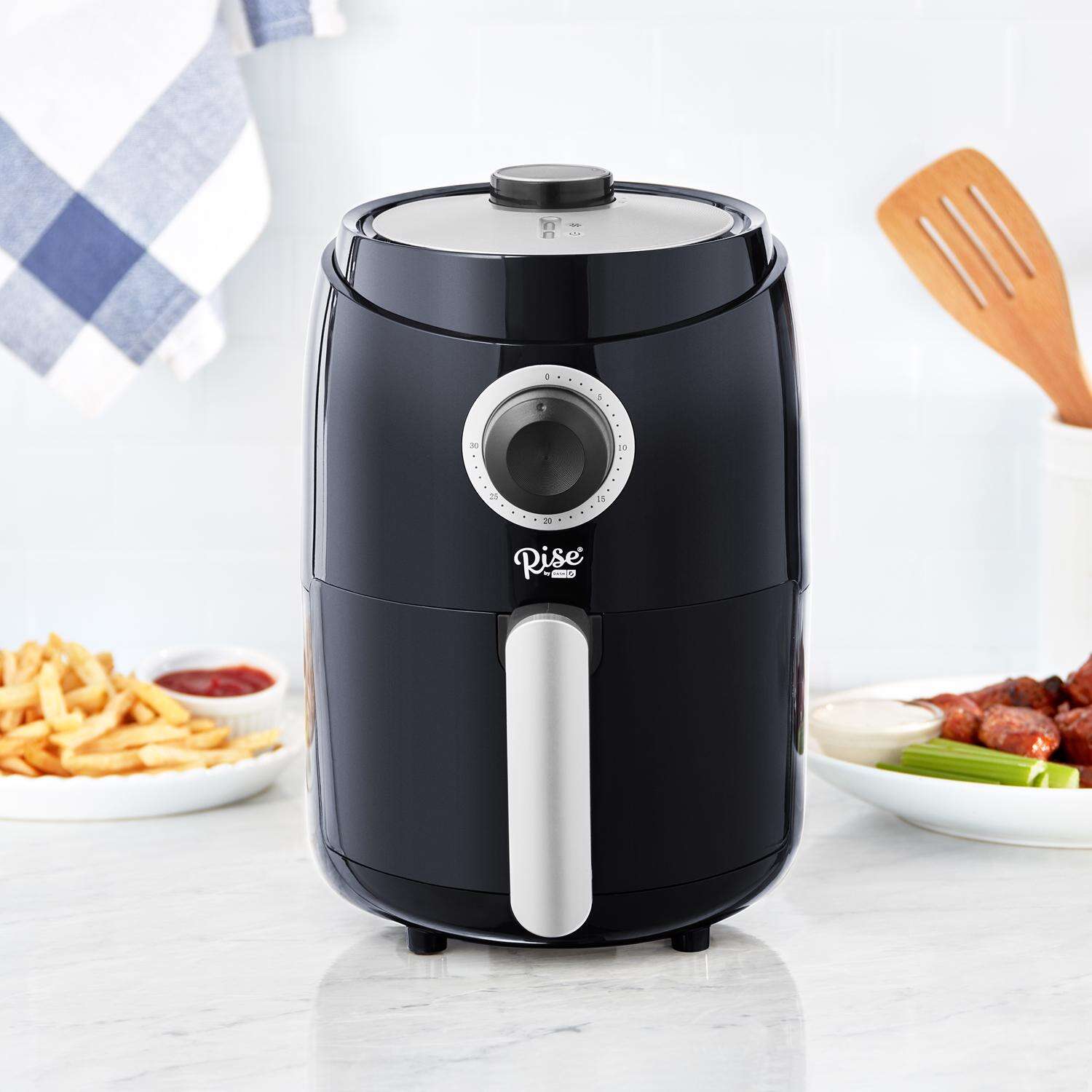 Rise by Dash Black 2 qt Air Fryer