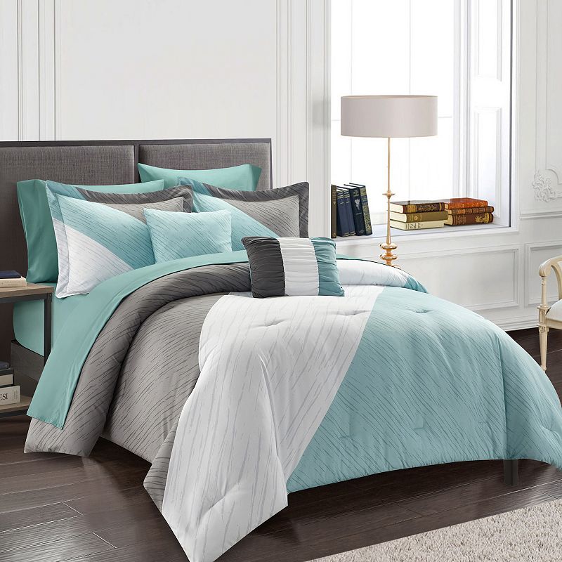 Chic Home Nadine Comforter Set with Coordinating Pillows